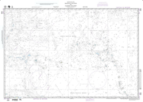 Buy map Mariana Islands To Gilbert Islands (NGA-506-2) by National Geospatial-Intelligence Agency