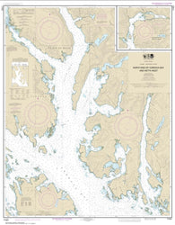 Buy map N. end of Cordova Bay and Hetta Inlet (17431-12) by NOAA