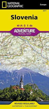 Buy map Slovenia Adventure Map 3311