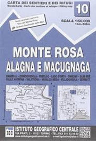Buy map Monte Rosa, Alagna e Macugnaga