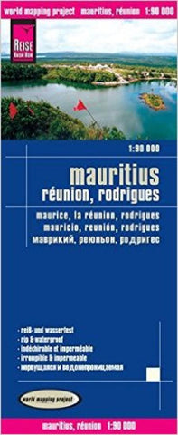 Buy map Mauritius, Reunion, and Rodriquez by Reise Know-How Verlag
