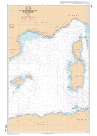 Buy map Des iles Baleares a la Corse et a la Sardaigne by SHOM