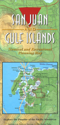 Buy map San Juan and Gulf Islands : nautical and recreational planning map