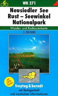 Buy map Neuseidler See-Rust Seewinkel, WK 271 by Freytag-Berndt und Artaria
