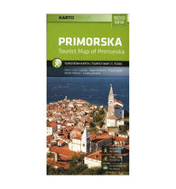 Buy map Primorska : tourist Map of Primorska : 1:75 000 = Primorska : turistina karta : 1:75 000