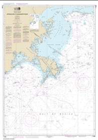 Buy map Approaches to Mississippi River (11366-15) by NOAA