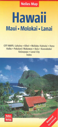 Buy map Maui, Molokai, Lanai, Hawaii by Nelles Verlag GmbH