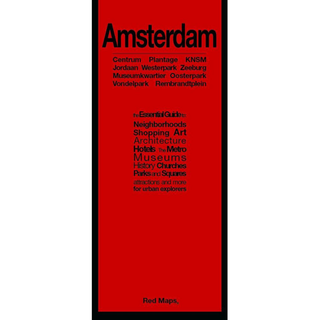 Buy Map Amsterdam Netherlands Centrum Plantage Knsm Jordaan Yellowmaps Map Store 