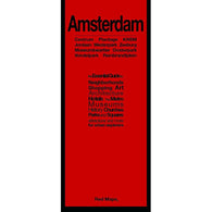 Buy map Amsterdam, Netherlands: Centrum, Plantage, KNSM, Jordaan, Westerpark, Zeeburg, Museumkwartier Oosterpark, Vondelpark Rembrandtplein by Red Maps
