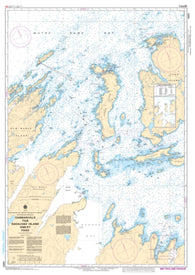 Buy map Carmanville to/a Bacalhao Island and/et Fogo by Canadian Hydrographic Service