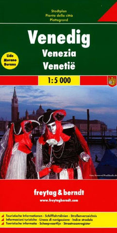 Buy map Venice, Italy by Freytag-Berndt und Artaria