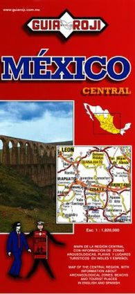 Buy map Mexico, Central, Tourist Map by Guia Roji