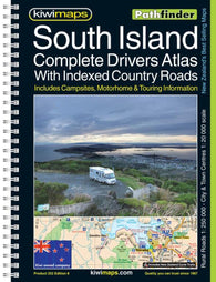 Buy map South Island Rural Roads, New Zealand, Atlas by Kiwi Maps