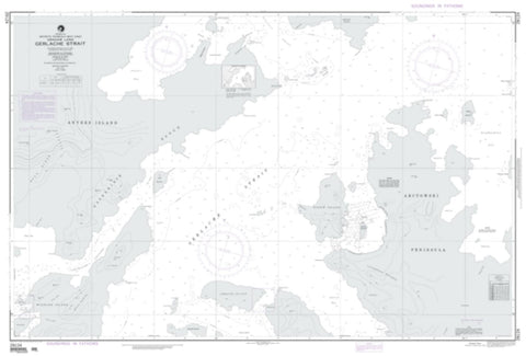Buy map Gerlache Strait (NGA-29124-1) by National Geospatial-Intelligence Agency