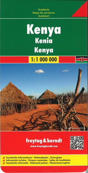 Buy map Kenya by Freytag-Berndt und Artaria