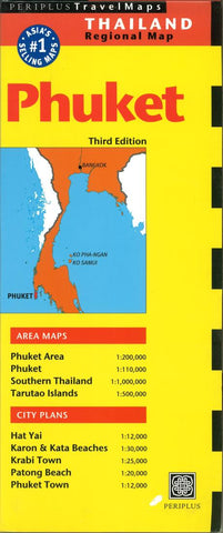Buy map Phuket, Thailand Regional Map by Periplus Editions