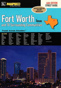 Buy map Fort Worth, Texas, Street Guide by Kappa Map Group