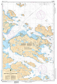 Buy map White Point to/a Sandy Island by Canadian Hydrographic Service