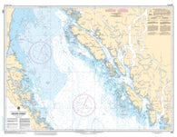 Buy map Hecate Strait by Canadian Hydrographic Service