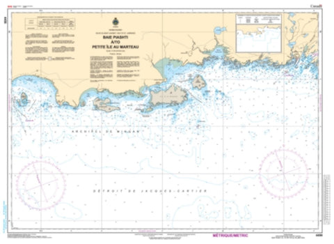 Buy map Baie Piashti a/to Petite Ile au Marteau by Canadian Hydrographic Service