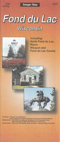 Buy map Fond du Lac, Wisconsin by The Seeger Map Company Inc.