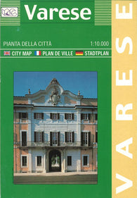 Buy map Varese, Italy by Litografia Artistica Cartografica