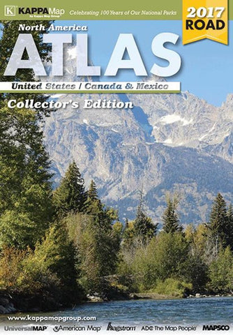 Buy map North America, Deluxe Road Atlas by Kappa Map Group