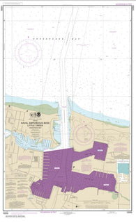 Buy map Little Creek Naval Amphibious Base (12255-18) by NOAA