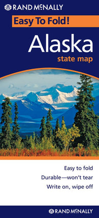Buy map Alaska, Easy to Fold by Rand McNally