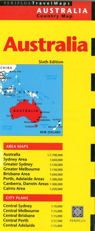 Buy map Australia Country Map by Periplus Editions