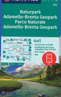 Buy map Naturpark Adamello-Brenta Geopark