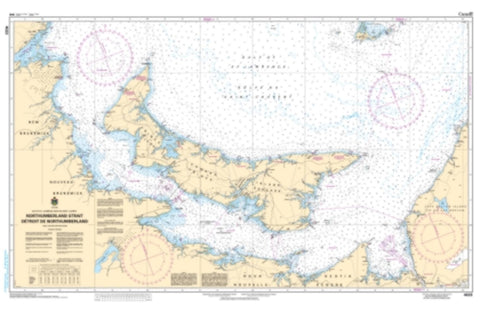 Buy map Northumberland Strait/Detroit de Northumberland by Canadian Hydrographic Service