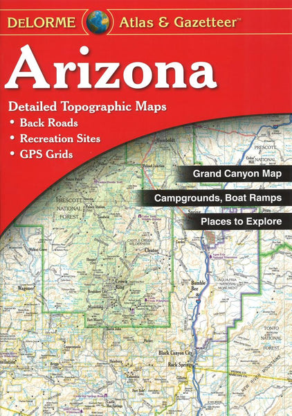 Buy map Arizona Atlas and Gazetteer by DeLorme