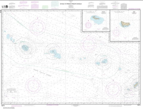 Buy map Ni‘ihau to French Frigate Shoals; Necker Island; Nihoa (19016-12) by NOAA