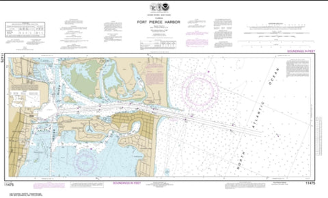 Buy map Fort Pierce Harbor (11475-19) by NOAA