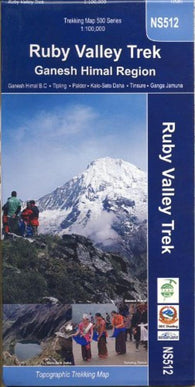 Buy map Ruby Valley Trek : Ganesh Himal Region
