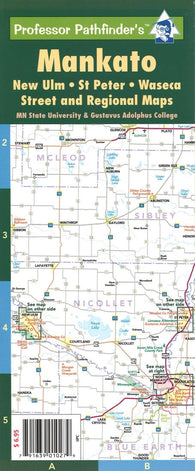 Buy map Mankato : New Ulm : St Peter : Waseca : street and regional maps