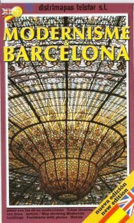 Buy map Barcelona, Modern Architecture by Distrimapas Telstar, S.L.