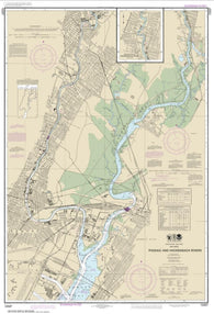 Buy map Passaic and Hackensack Rivers (12337-24) by NOAA