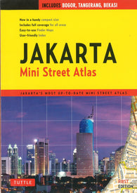 Buy map Jakarta, Indonesia, Mini Street Atlas by Tuttle publishing