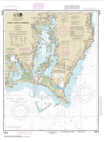 Buy map Point Judith Harbor (13219-14) by NOAA