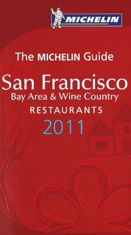 Buy map San Francisco Bay Area and Wine Country Restaurants, Red Guide by Michelin Maps and Guides