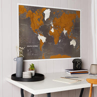 Buy map Scratch the World - Black