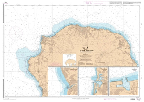 Buy map La Reunion - Partie Nord - De la Pointe des Chateaux a la Pointe de la Riviere du Mat by SHOM