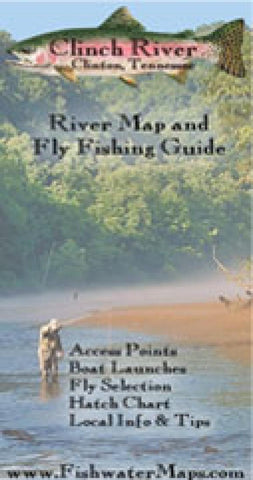 Buy map Clinch River fishing map
