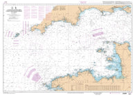 Buy map La Manche (partie Quest) - De Isles of Scilly et de lile dOuessant aux Casquets by SHOM