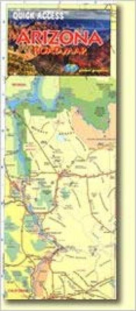 Buy map Arizona road map : quick access