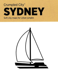 Buy map Sydney, Australia Crumpled City Map by Palomar S.r.l.