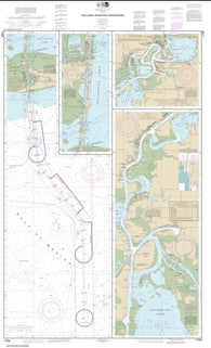 Buy map Calcasieu River and Approaches (11339-4) by NOAA