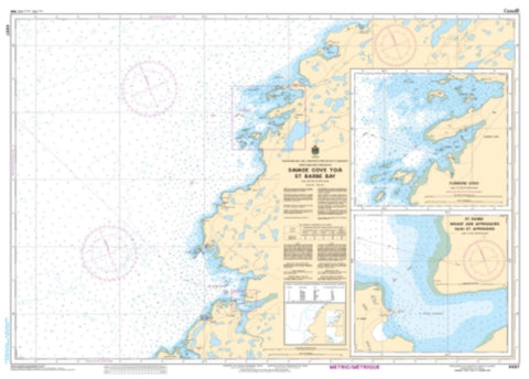 Buy map Savage Cove to/a St. Barbe Bay by Canadian Hydrographic Service